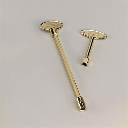 Song Wei Metal Mfg.,Co. SONG WEI METAL MFG.;CO. 47124 Hargrove 12 in. Brass Key With .25 in. -.31 in. Socket End 47124